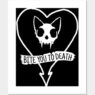 Bite you to Death! Posters and Art